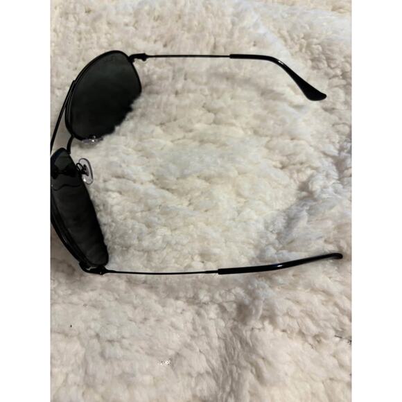 Ray-Ban Highstreet Aviator Pilot Sunglasses Matte Black main image 4